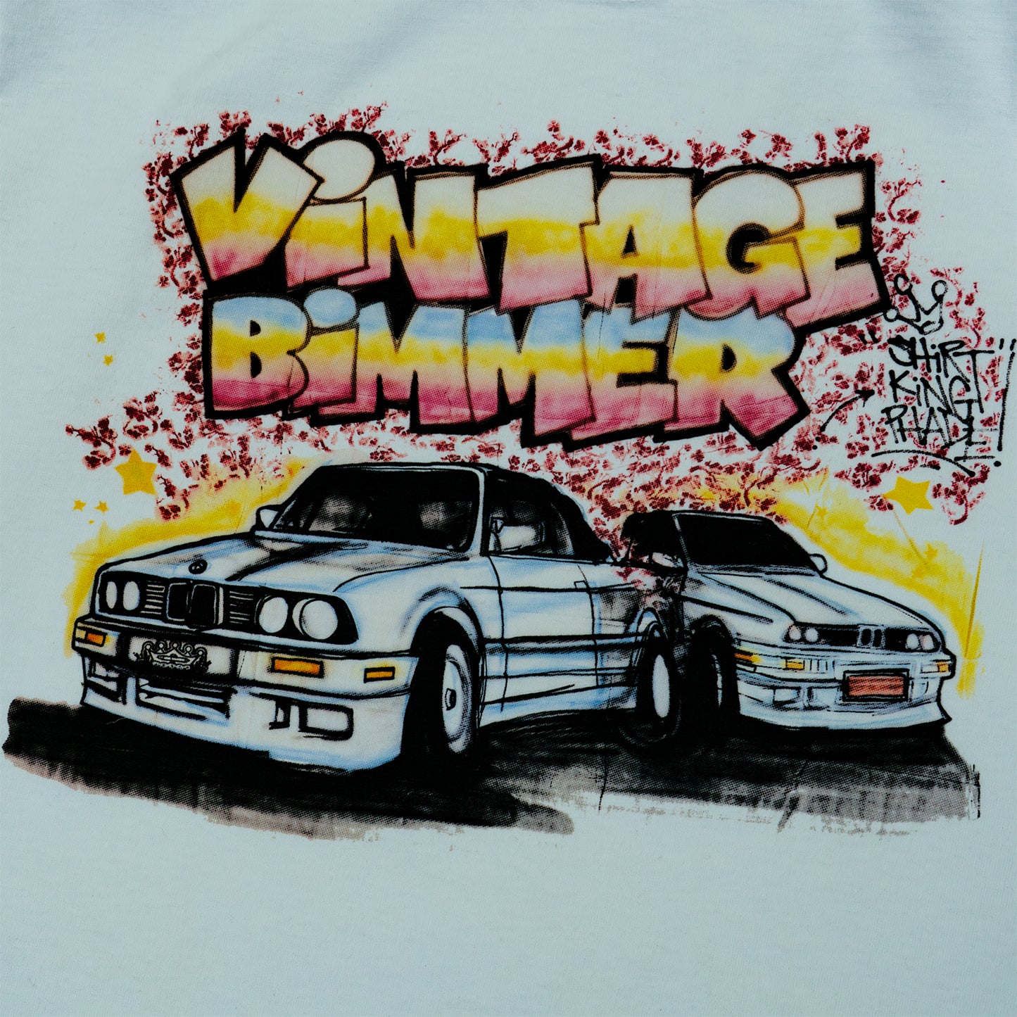 E30 Kings T shirt White