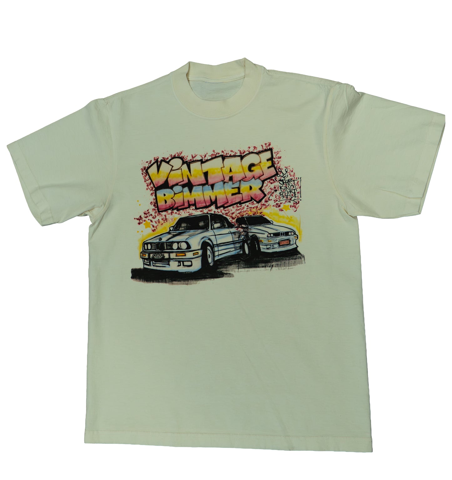 E30 Kings T shirt Tan