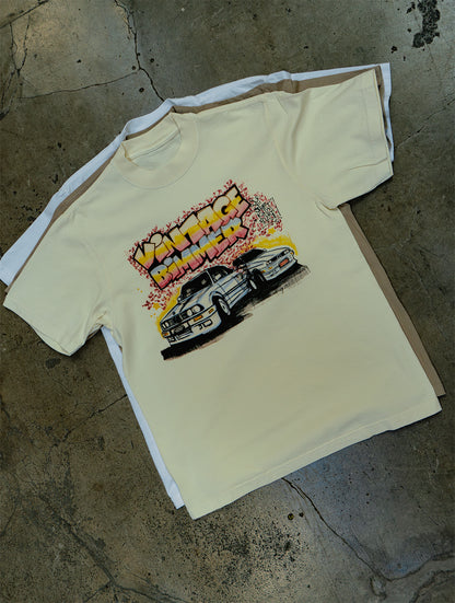 E30 Kings T shirt Tan
