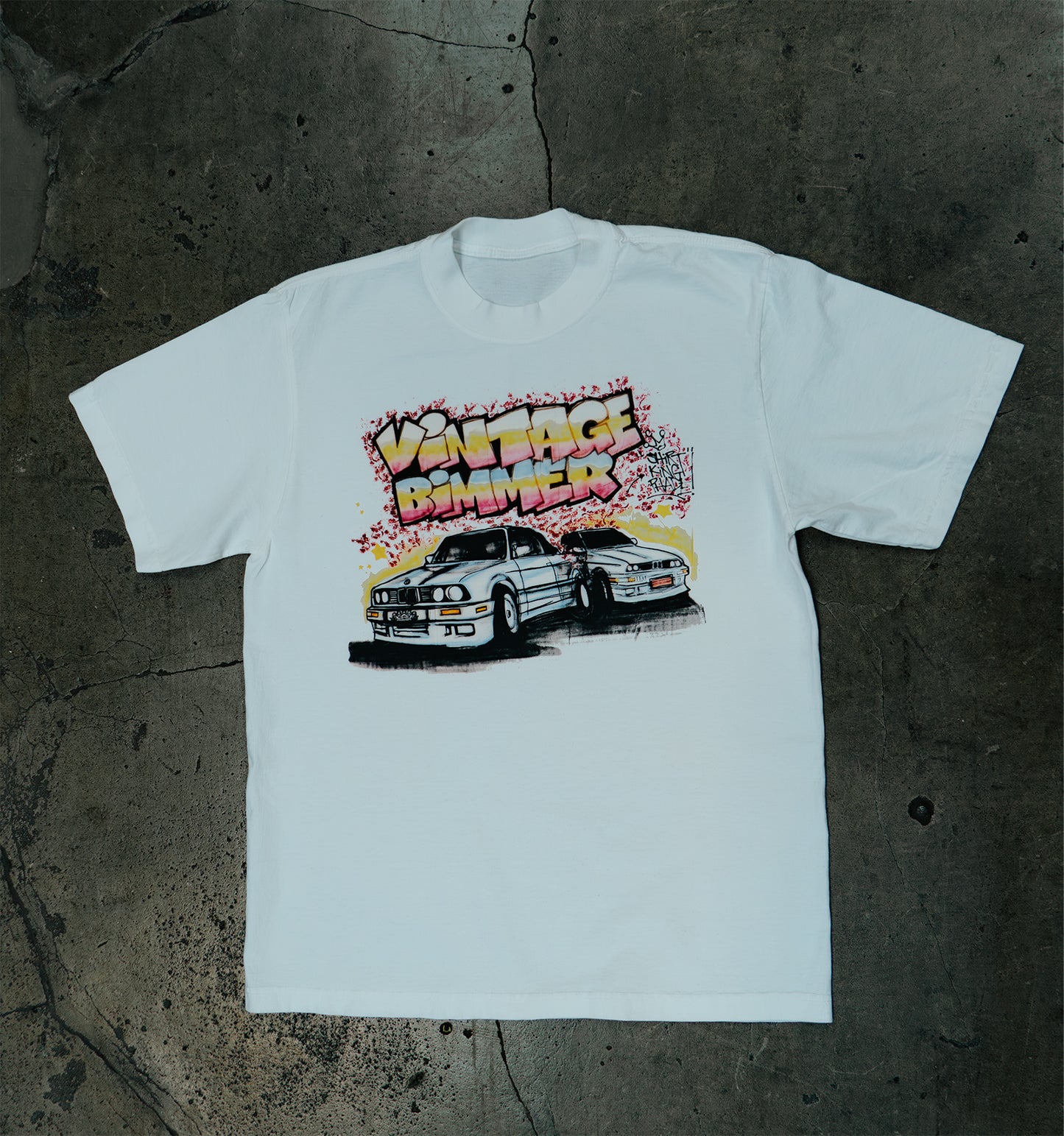 E30 Kings T shirt White