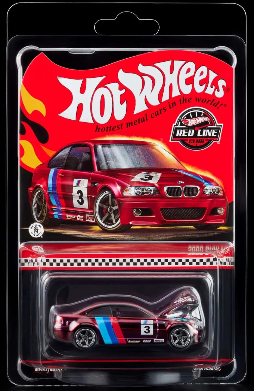 1:64 Scale Die-Cast BMW M3 – RLC 2006 Spectraflame Red