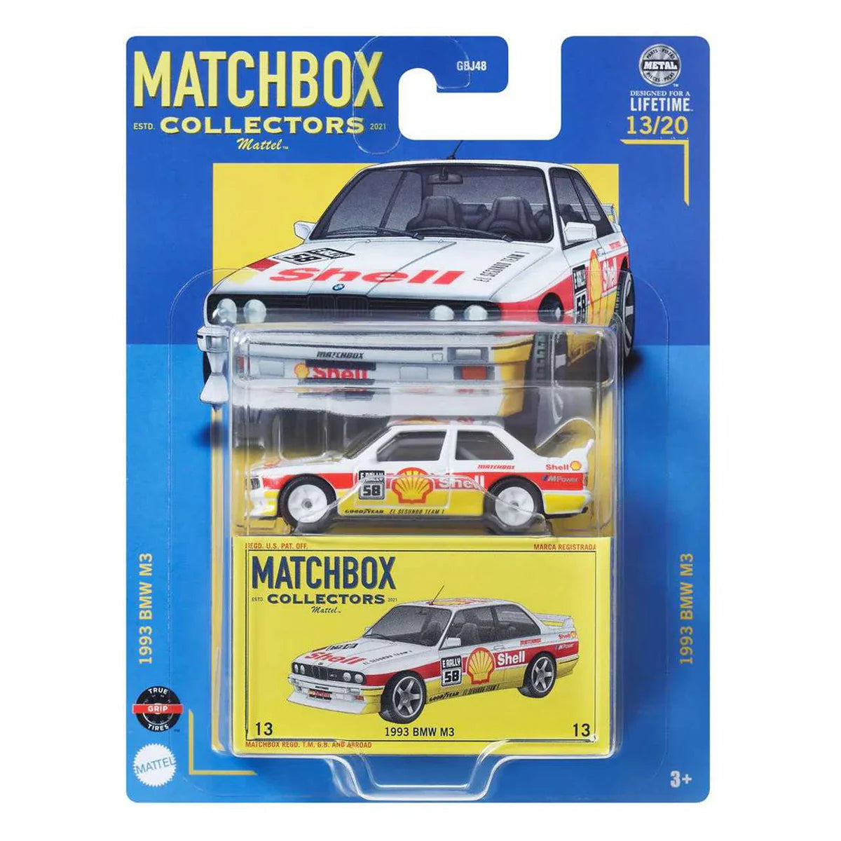 1:64 Scale BMW E30 – 1993 Matchbox Collector Model