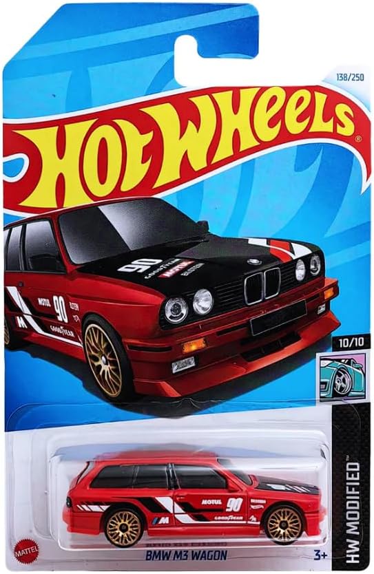 1:64 Scale BMW M3 Wagon – Red (HW Modified Series)