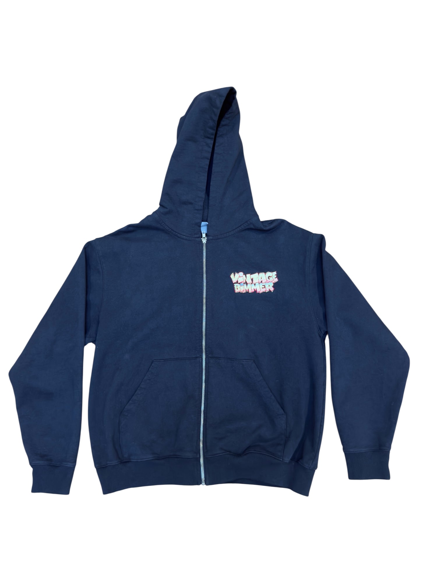 E30 Kings Heavy Fleece Zip-Up Hoodie Black