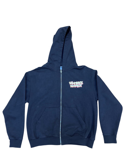E30 Kings Heavy Fleece Zip-Up Hoodie Black